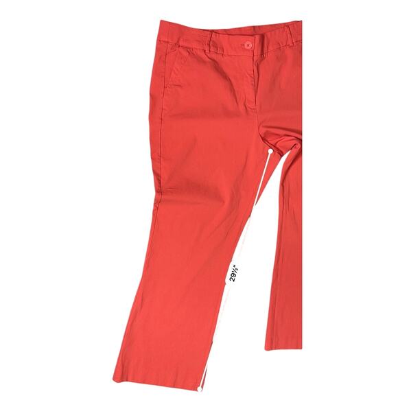 Lane Bryant Coral‎ Ashley Stretch Bootcut Leg Pants Slacks sz 24W Cottagecore - Picture 7 of 11
